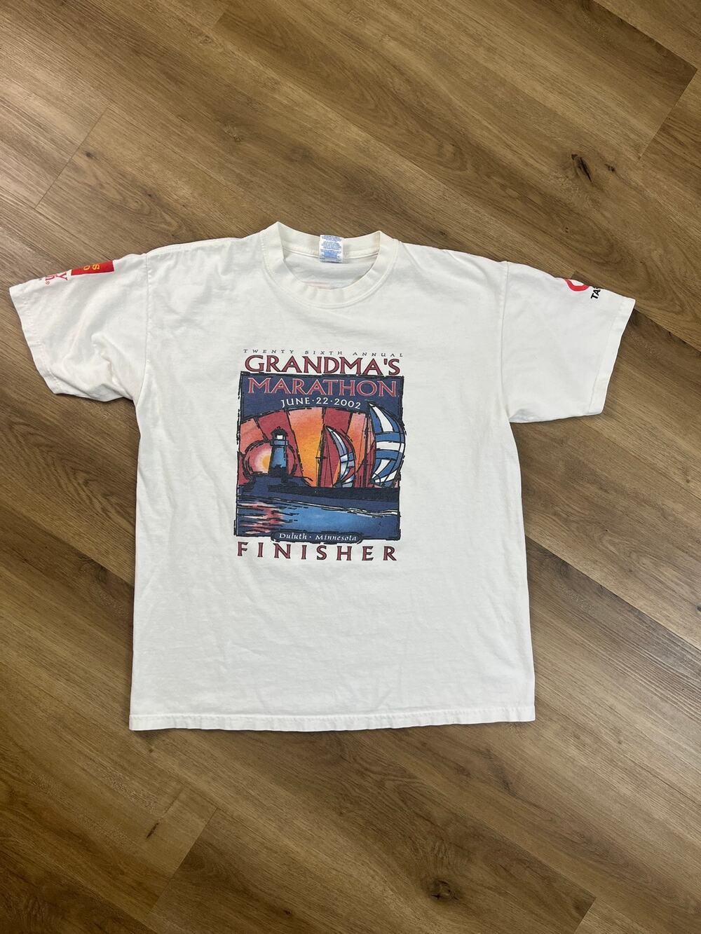 Grandma's Marathon 2002 Finisher Tee Size L